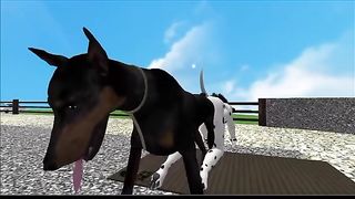 افلام سكس هنتاي – 3D مقطع لحيوان كلب يمارس الجنس بإحترافيه