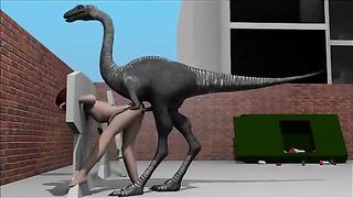 ديناصور ينيك بنت – فيلم سكس حيوانات كرتون متحرك أنمي ساخن